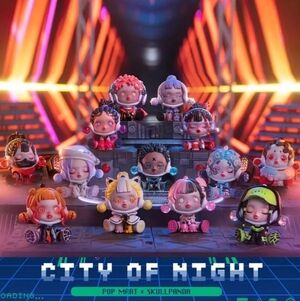 Skullpanda City Of Night Figure Blind Or Open Box As Seen Live